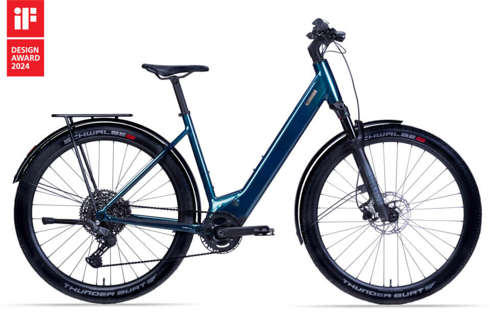 Produktbild leichtes Tiefeinsteiger E-Bike Skye Step von Coboc